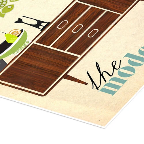 The Modernist Taika Tori Plakat 30 X 40 Cm Billedramme 5 The Modernist Taika Tori Plakat 30 X 40 Cm Billedramme - Billede 3