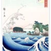 Seven-Mile Beach In Sagami Province Utagawa Hiroshige Plakat 20 X 30 Cm Billedramme -POSTERLOUNGE Salg 124256 poster l