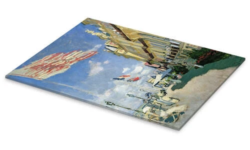 The Hotel Des Roches Noires At Trouville Claude Monet Akrylbillede 20 X 30 Cm Billedramme 4 The Hotel Des Roches Noires At Trouville Claude Monet Akrylbillede 20 X 30 Cm Billedramme - Billede 2