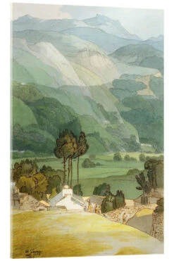 Ambleside Francis Towne Akrylbillede 20 X 30 Cm Billedramme