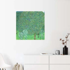 Roses Under Trees Gustav Klimt Plakat 30 X 30 Cm Billedramme 9 Roses Under Trees Gustav Klimt Plakat 30 X 30 Cm Billedramme -POSTERLOUNGE Salg 126111 poster room landscapes l