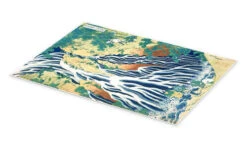 Kirifuri Waterfall At Kurokami Mountain In Shimotsuke Katsushika Hokusai Plakat 20 X 30 Cm Billedramme -POSTERLOUNGE Salg 126898 poster pds l