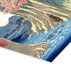 The Monkey Bridge In The Kai Province Utagawa Hiroshige Plakat 20 X 30 Cm Billedramme -POSTERLOUNGE Salg 126902 poster empCorner l