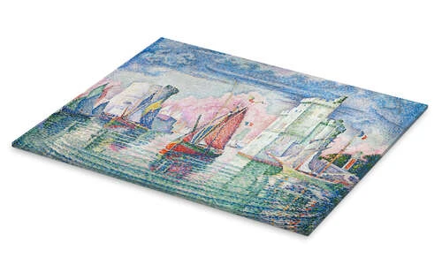 The Port At La Rochelle Paul Signac Akrylbillede 30 X 20 Cm Billedramme 4 The Port At La Rochelle Paul Signac Akrylbillede 30 X 20 Cm Billedramme - Billede 2