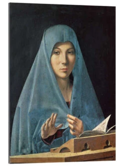 Virgin Annunciate Antonello Da Messina Galleritryk 20 X 30 Cm Billedramme