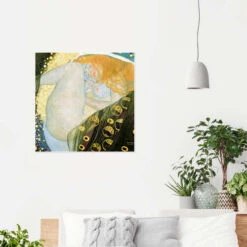 Danae Gustav Klimt Plakat 30 X 30 Cm Billedramme -POSTERLOUNGE Salg 129357 poster room bedroom l