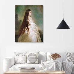Empress Elisabeth Of Austria Franz Xaver Winterhalter Akrylbillede 20 X 30 Cm Billedramme -POSTERLOUNGE Salg 129409 acrylic glass room living room l