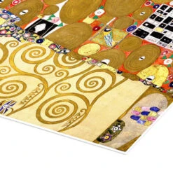 Livets Træ (Opfyldelsen) Gustav Klimt Plakat 20 X 30 Cm Billedramme -POSTERLOUNGE Salg 129418 poster empCorner l
