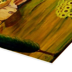 Sunflowers In Tuscany Christine Huwer Plakat 30 X 40 Cm Billedramme -POSTERLOUNGE Salg 136417 poster empCorner l