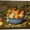 Still Life With Oranges And Lemons Jacob Van Hulsdonck Akrylbillede 30 X 20 Cm Billedramme -POSTERLOUNGE Salg 147784 acrylic glass l
