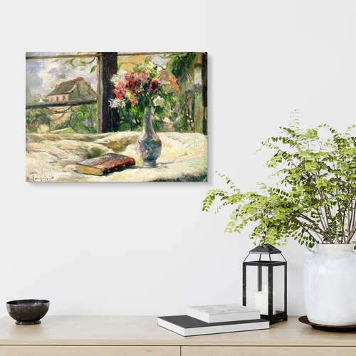 Vase Of Flowers Paul Gauguin Galleritryk 30 X 20 Cm Billedramme 6 Vase Of Flowers Paul Gauguin Galleritryk 30 X 20 Cm Billedramme - Billede 4