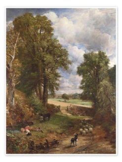 The Cornfield John Constable Plakat 30 X 40 Cm Billedramme