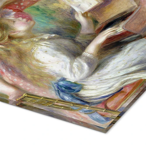 Girls At The Piano Pierre-Auguste Renoir Akrylbillede 20 X 30 Cm Billedramme 5 Girls At The Piano Pierre-Auguste Renoir Akrylbillede 20 X 30 Cm Billedramme - Billede 3
