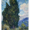 Cypresserne Vincent Van Gogh Plakat 30 X 40 Cm Billedramme -POSTERLOUNGE Salg 154242 poster l