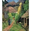Road Into The Mountains Paul Gauguin Galleritryk 20 X 30 Cm Billedramme -POSTERLOUNGE Salg 160639 gallery print l