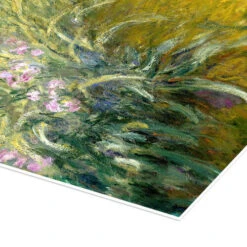 Irises Claude Monet Plakat 30 X 30 Cm Billedramme -POSTERLOUNGE Salg 162302 poster empCorner l