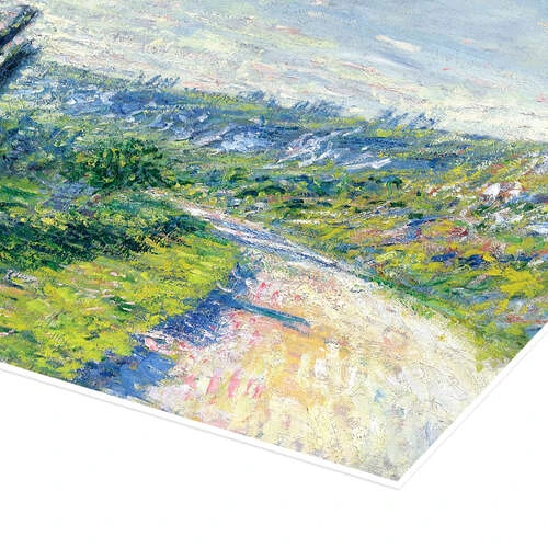 Road To Vetheuil Claude Monet Plakat 40 X 30 Cm Billedramme 5 Road To Vetheuil Claude Monet Plakat 40 X 30 Cm Billedramme - Billede 3