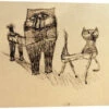Animal Friendship Paul Klee Akrylbillede 30 X 20 Cm Billedramme -POSTERLOUNGE Salg 163960 acrylic glass l