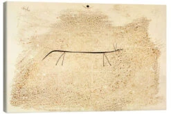 Animal Catching A Scent Paul Klee Lærredsbillede 30 X 20 Cm Billedramme