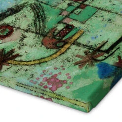 In The Manner Of Bach Paul Klee Lærredsbillede 30 X 20 Cm Billedramme -POSTERLOUNGE Salg 164040 canvas empCorner l