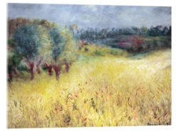 The Cornfield Pierre-Auguste Renoir Akrylbillede 30 X 20 Cm Billedramme