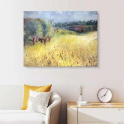 The Cornfield Pierre-Auguste Renoir Akrylbillede 30 X 20 Cm Billedramme -POSTERLOUNGE Salg 176125 acrylic glass room yellow l