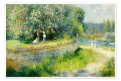 Blossoming Chestnut Tree Pierre-Auguste Renoir Plakat 30 X 20 Cm Billedramme