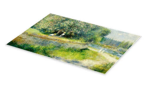 Blossoming Chestnut Tree Pierre-Auguste Renoir Plakat 30 X 20 Cm Billedramme 4 Blossoming Chestnut Tree Pierre-Auguste Renoir Plakat 30 X 20 Cm Billedramme - Billede 2