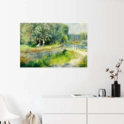 Blossoming Chestnut Tree Pierre-Auguste Renoir Plakat 30 X 20 Cm Billedramme 9 Blossoming Chestnut Tree Pierre-Auguste Renoir Plakat 30 X 20 Cm Billedramme -POSTERLOUNGE Salg 176135 poster room landscapes l