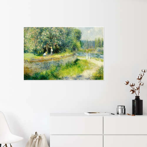 Blossoming Chestnut Tree Pierre-Auguste Renoir Plakat 30 X 20 Cm Billedramme 6 Blossoming Chestnut Tree Pierre-Auguste Renoir Plakat 30 X 20 Cm Billedramme - Billede 4