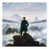 Vandreren Over Tågehavet Caspar David Friedrich Plakat 30 X 30 Cm Billedramme -POSTERLOUNGE Salg 176724 poster l