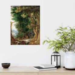 Woodland Jan Brueghel D.Ä. Plakat 30 X 40 Cm Billedramme 9 Woodland Jan Brueghel D.Ä. Plakat 30 X 40 Cm Billedramme -POSTERLOUNGE Salg 195894 poster room green l