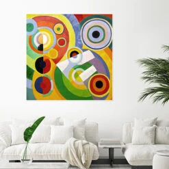 The Joy Of Life Robert Delaunay Plakat 30 X 30 Cm Billedramme -POSTERLOUNGE Salg 196439 poster room square l