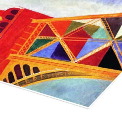 La Tour Eiffel Robert Delaunay Plakat 20 X 40 Cm Billedramme 8 La Tour Eiffel Robert Delaunay Plakat 20 X 40 Cm Billedramme -POSTERLOUNGE Salg 196443 poster empCorner l
