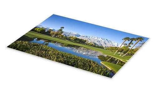 Golf Course In Palm Springs Walter Bibikow Plakat 30 X 20 Cm Billedramme 4 Golf Course In Palm Springs Walter Bibikow Plakat 30 X 20 Cm Billedramme - Billede 2