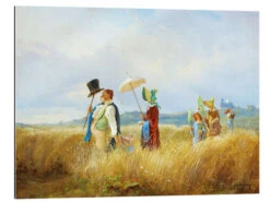 Sunday Stroll Carl Spitzweg Galleritryk 30 X 20 Cm Billedramme