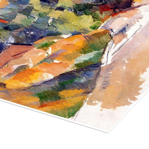 Bend In The Road Paul Cézanne Plakat 30 X 40 Cm Billedramme 5 Bend In The Road Paul Cézanne Plakat 30 X 40 Cm Billedramme - Billede 3