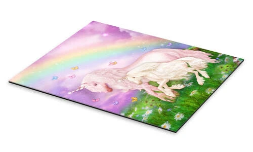 Enhjørning Regnbue Magi Dolphins DreamDesign Galleritryk 20 X 30 Cm Billedramme 4 Enhjørning Regnbue Magi Dolphins DreamDesign Galleritryk 20 X 30 Cm Billedramme - Billede 2