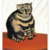 The Tabby Henri Rousseau Plakat 30 X 40 Cm Billedramme -POSTERLOUNGE Salg 309974 poster l