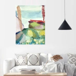 The Seaside In The Rain Paul Klee Plakat 30 X 40 Cm Billedramme -POSTERLOUNGE Salg 310738 poster room living room l