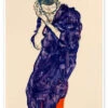 Young Man In Purple Robe With Clasped Hands Egon Schiele Plakat 30 X 40 Cm Billedramme 1 Young Man In Purple Robe With Clasped Hands Egon Schiele Plakat 30 X 40 Cm Billedramme -POSTERLOUNGE Salg 310791 poster l