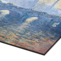 River Thames In London, Waterloo Bridge Claude Monet Galleritryk 30 X 20 Cm Billedramme -POSTERLOUNGE Salg 310864 gallery print empCorner l