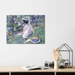 Garden In June, 1911 Frederick Carl Frieseke Plakat 40 X 30 Cm Billedramme -POSTERLOUNGE Salg 313433 poster room fashion l