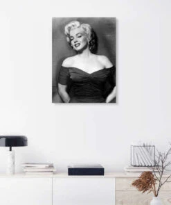 Marilyn Monroe Diva Akrylbillede 20 X 30 Cm Billedramme -POSTERLOUNGE Salg 318691 acrylic glass room black and white l