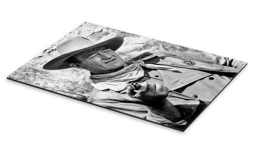 John Wayne Galleritryk 20 X 30 Cm Billedramme 4 John Wayne Galleritryk 20 X 30 Cm Billedramme - Billede 2