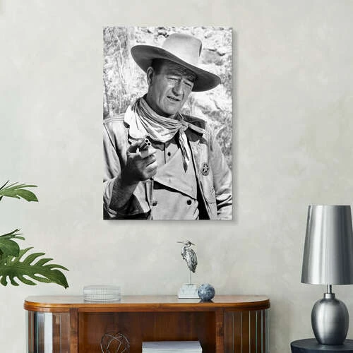 John Wayne Galleritryk 20 X 30 Cm Billedramme 6 John Wayne Galleritryk 20 X 30 Cm Billedramme - Billede 4