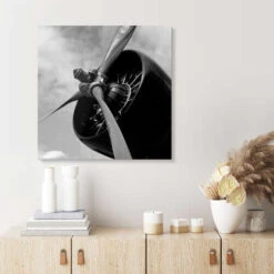 Junkers JU52 HADYPHOTO Akrylbillede 30 X 30 Cm Billedramme -POSTERLOUNGE Salg 35630 acrylic glass room square l