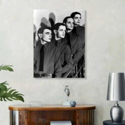 Kraftwerk Galleritryk 20 X 30 Cm Billedramme -POSTERLOUNGE Salg 366777 gallery print room stars and celebrities l