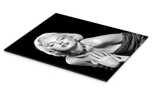Marilyn Monroe Portrait Akrylbillede 20 X 30 Cm Billedramme 4 Marilyn Monroe Portrait Akrylbillede 20 X 30 Cm Billedramme - Billede 2