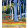 Landscape With Blue Trunks Paul Gauguin Galleritryk 20 X 30 Cm Billedramme -POSTERLOUNGE Salg 374266 gallery print l